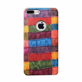 Coque luxe rigide simili cuir motif multicolore croco pour apple iphone 7 plus - Clicktofournisseur.com