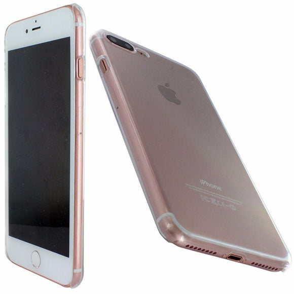 Coque de protection arrière transparente rigide slim pour apple iphone 7 plus - Clicktofournisseur.com