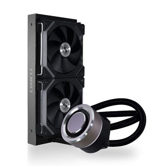 Refroidisseur liquide tout-en-un pour processeur Lian Li Galahad AIO 12 cm Noir