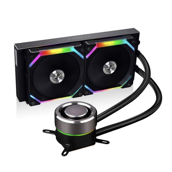 Refroidisseur liquide tout-en-un pour processeur Lian Li Galahad AIO 12 cm Noir