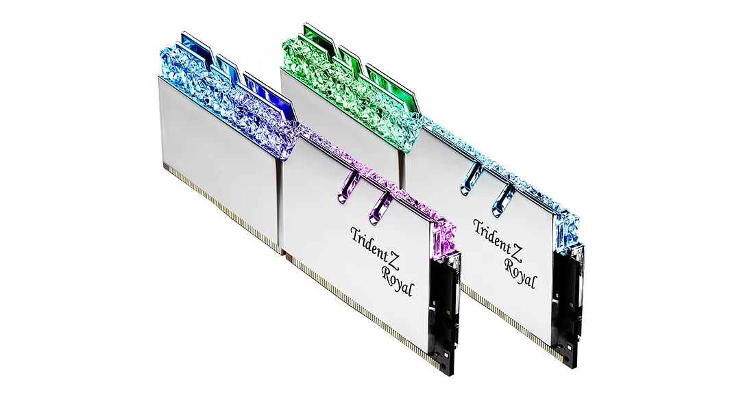 Module mémoire G.Skill Trident Z Royal F4-3600C16D-32GTRSC 32 Go 2 x 16 Go DDR4 3600 MHz