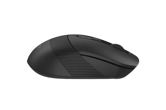 MOUSE A4tech, PC sau NB, wireless, 2.4GHz + BT, optic, 2000 dpi, butoane/scroll 4/1, , negru, Fstyler "FB10C-BK" (timbru verde 0.18 lei)