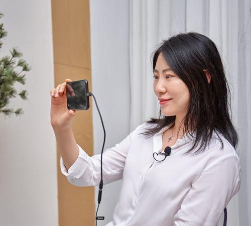 Microphone à pince BOYA BY-M2 6 m iOS