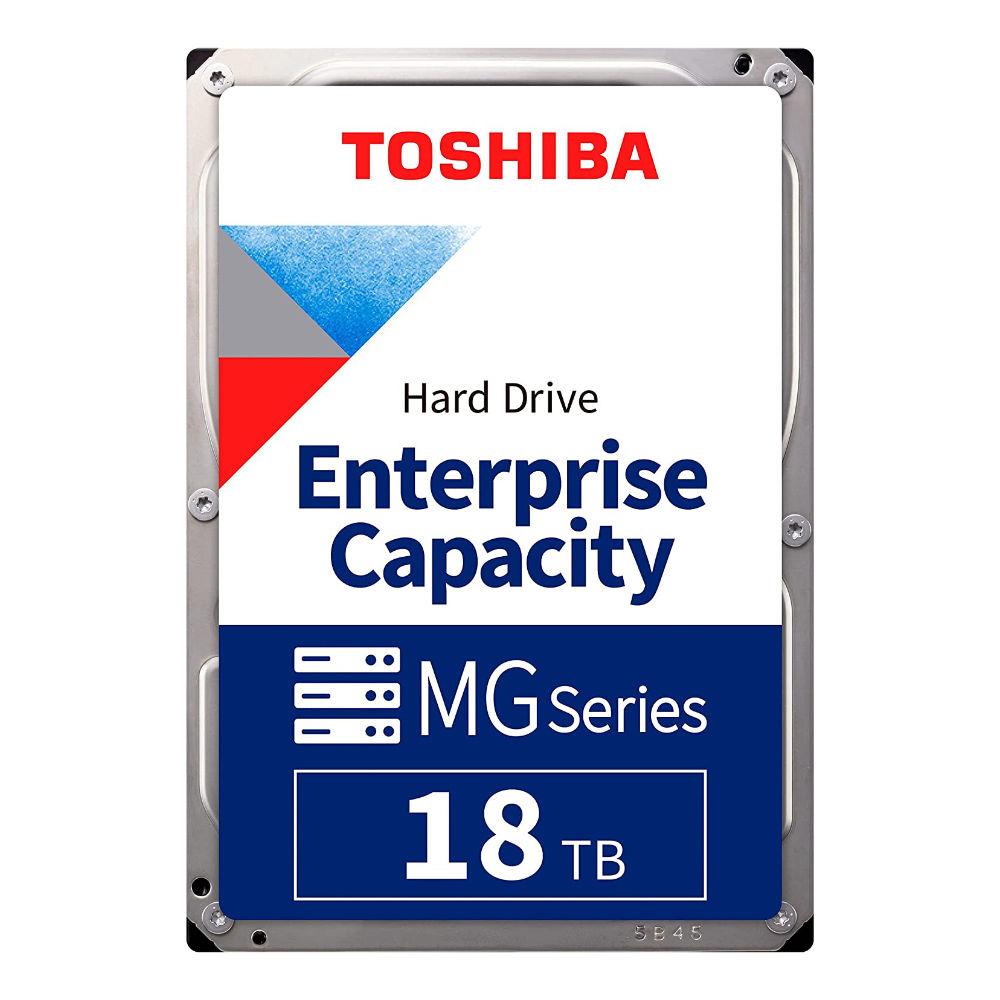Disque dur interne Toshiba MG09 18 To 7200 tr/min 512 Mo 3,5" Serial ATA III