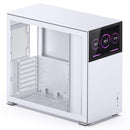 Jonsbo D41 Screen ATX Case, Tempered Glass - white-7