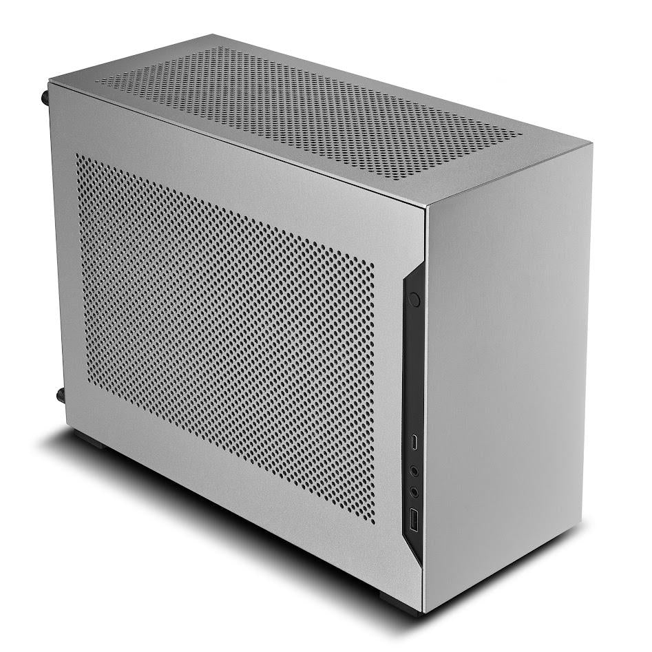 Châssis Lian Li A4-H2O A4 Mini-ITX, câble de montage PCIE 4.0 - Argent
