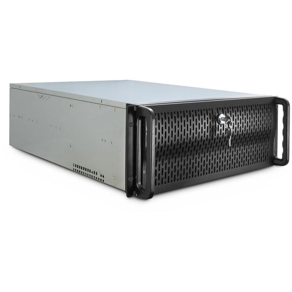 Inter-Tech IPC 4U-4129L Rack Metallic, Silver