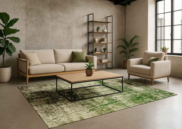 Tapis salon et chambre tissé plat BACKY