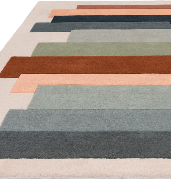 Tapis tufté main en laine DRIFT