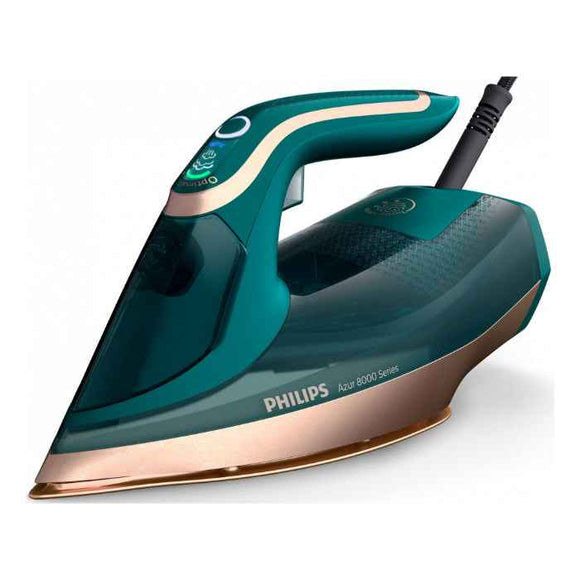 Philips 1000 series DST8030/70 iron Steam iron SteamGlide Elite soleplate 3000 W Green