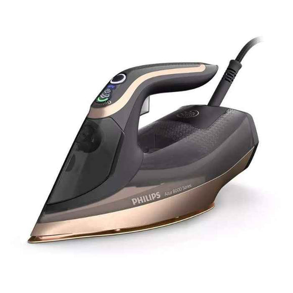 Philips | Azur DST8041/80 | Steam Iron | 3000 W | Water tank capacity 350 ml | Continuous steam 80 g/min | Steam boost performance 260 g/min | Black/Gold