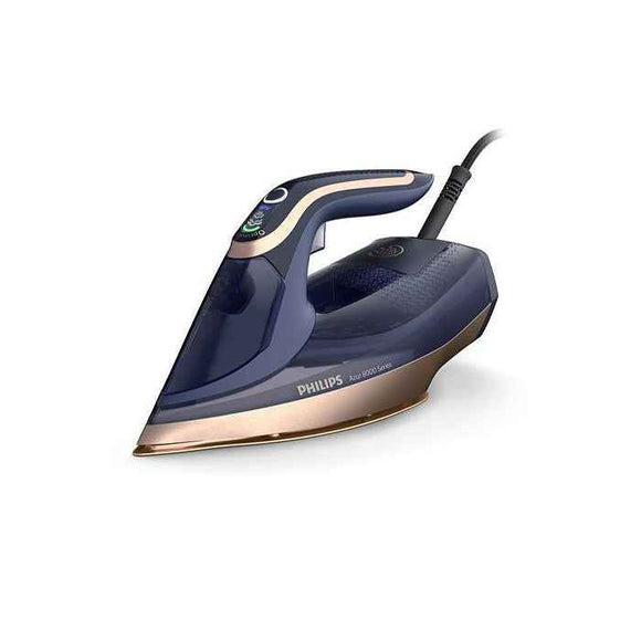 Philips | DST8050/20 Azur | Steam Iron | 3000 W | Water tank capacity 350 ml | Continuous steam 85 g/min | Blue