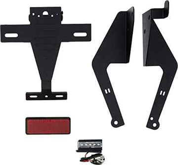 Support de plaque d'immatriculation Puig 9534N noir, retour client Ecost