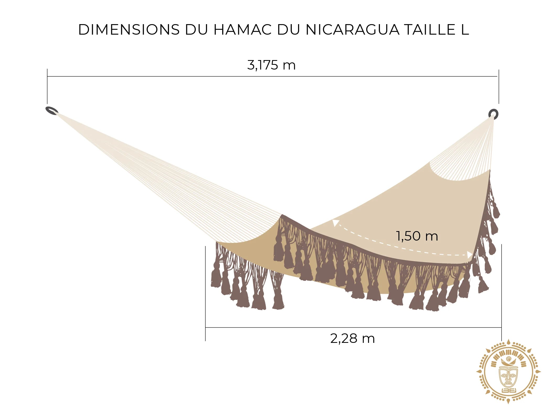 Hamac de noël et corde