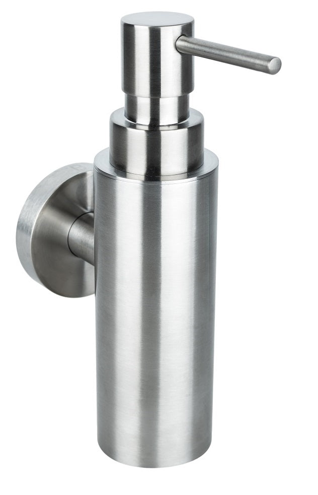 Distributeur de savon liquide NEO en acier inoxydable 150ml / 17,5x8,5x5,5cm clicktofournisseur.com