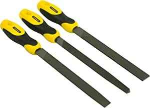 Retour client Ecost Stanley 022464 Ensemble de limes comprenant 1/2 ronde/plate/3 carrée (3 pièces)