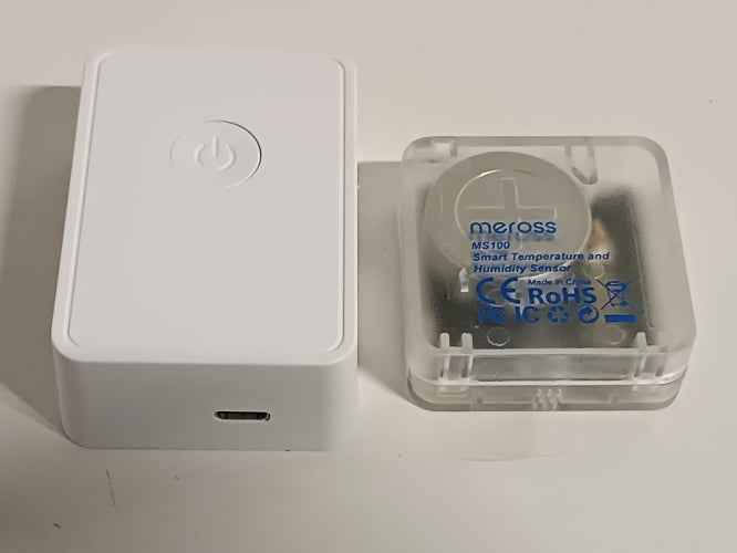Capteur environnemental sans fil de retour client Ecost