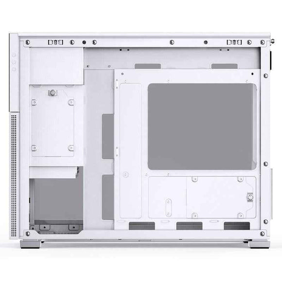 Boîtier Micro-ATX Jonsbo D31 MESH avec écran en verre trempé - blanc