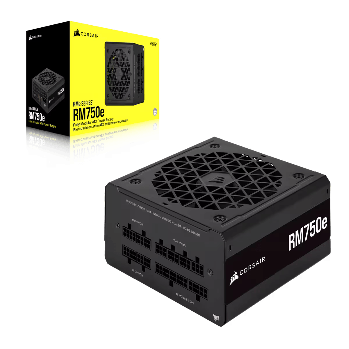 Bloc d'alimentation Corsair RM750e V3 - 750 W - 80+ Gold ATX 3.0