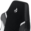 Nitro Concepts X1000 PC gaming chair Upholstered seat Black, White-3