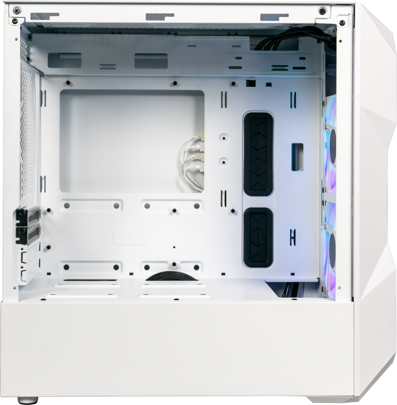 Cooler Master TD300 MESH | Blanc | Mini tour | Alimentation incluse (non incluse) | ATX