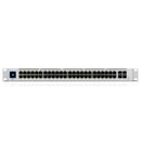 Ubiquiti Layer 3 switch with (48) GbE RJ45 ports and (4) 10G SFP+ ports.