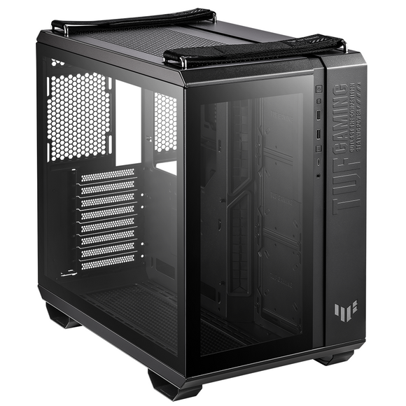 ASUS TUF Gaming GT502 Tempered Glass Dual Chamber Case Black