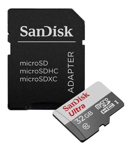 Sandisk Ultra microSDHC 32GB + Adapter