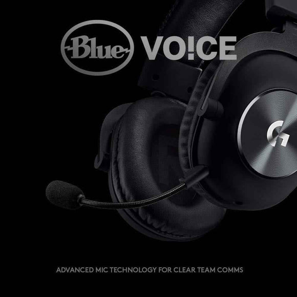 Logitech G PRO X Gaming Headset, Black.