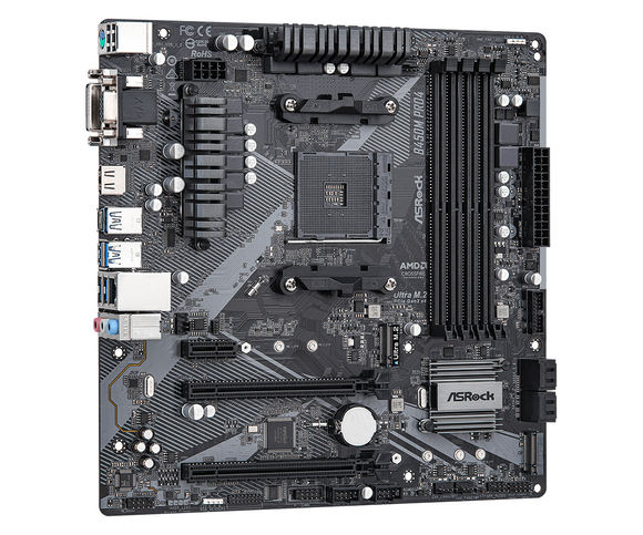 ASROCK B450M Pro4 R2.0 mATX AM4 DDR4