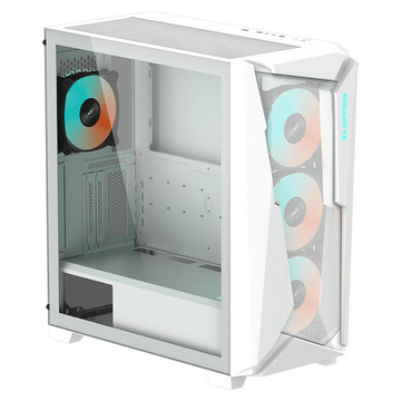 Gigabyte case C301, white, ATX, Mid Tower