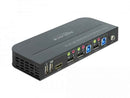 DeLOCK 11482 KVM switch Black