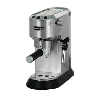 Delonghi | Dedica Espresso Coffee Maker | EC685.M | Pump pressure 15 bar | Built-in milk frother | Semi-automatic | 1300 W | Inox