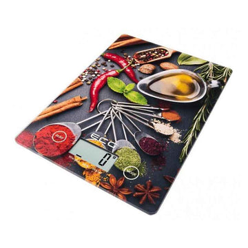 Balance de cuisine ECG KV 117 Chilli, modèle en verre, max. 5 kg