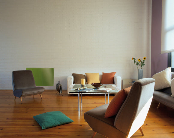 Ecosun glass - panneaux rayonnant muraux en verre - Clicktofournisseur.com