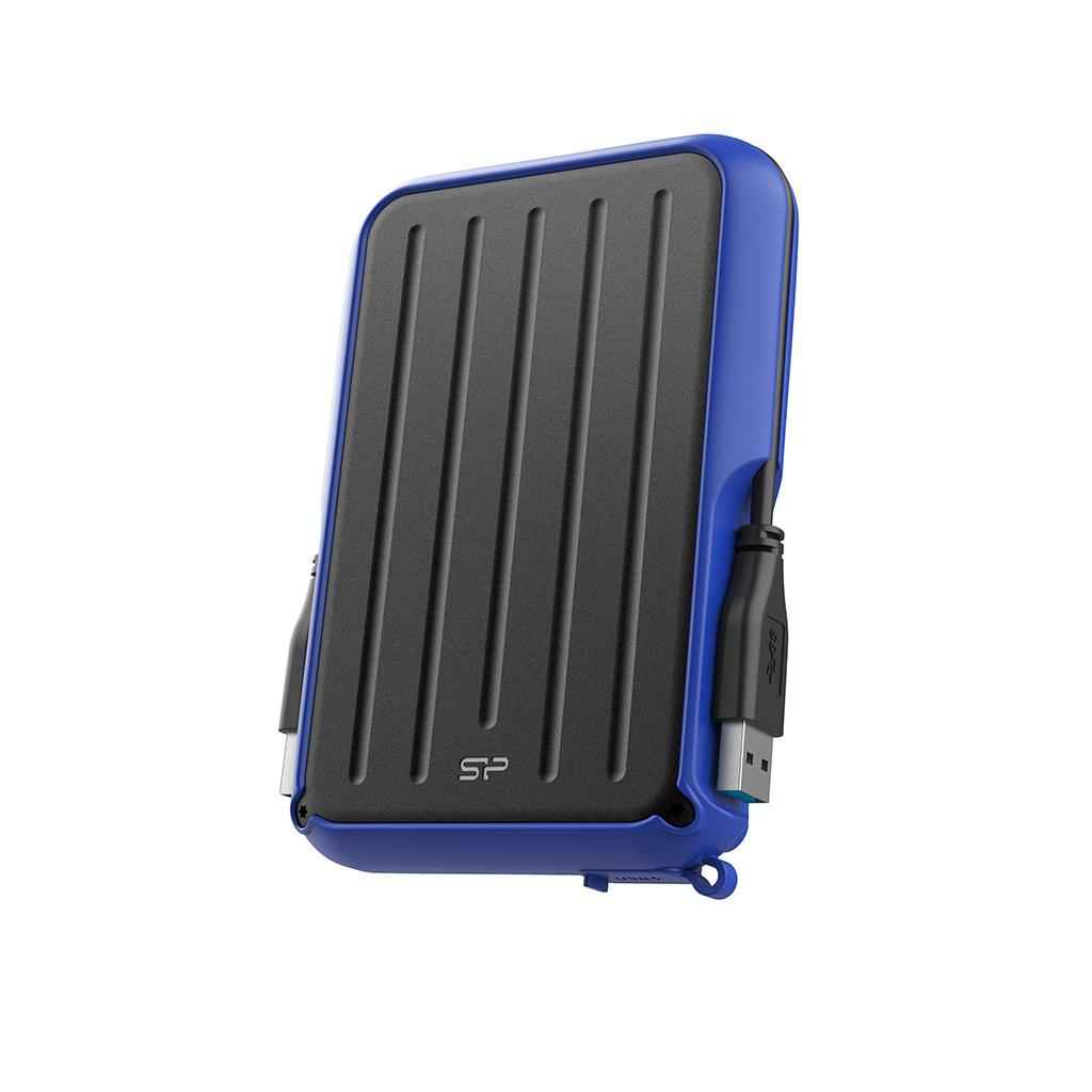 Disque dur externe Silicon Power A66 4 000 Go Noir, Bleu