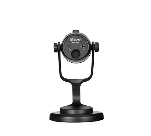Microphone à condensateur USB-C Boya, sortie casque, contrôle du volume/muet (iOS/Android/Windows) « BY-PM300 » (timbre vert 0,18 lei)