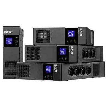 EATON UPS Ellipse PRO 1200 USB DIN rack/tower - AC 230 V - 750 Watt - 1200 VA - USB - Shuko 8 Output - 2U - 19inch