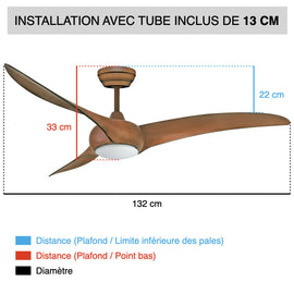 Ventilateur-plafond-FANELITE-MAFATE-tube-13-cm