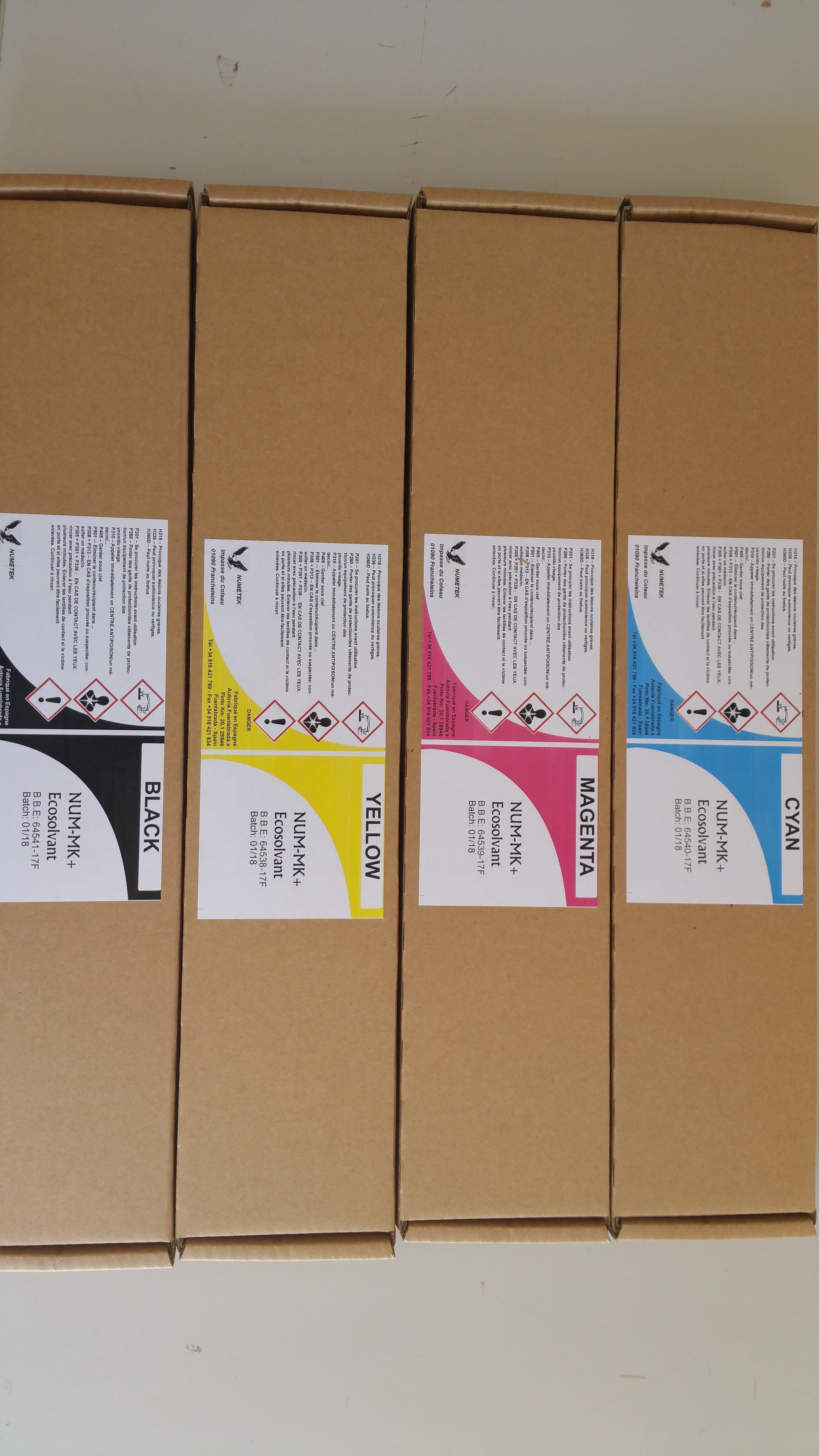 Encre mimaki jv33/300 cartouche 440ml yellow - Clicktofournisseur.com