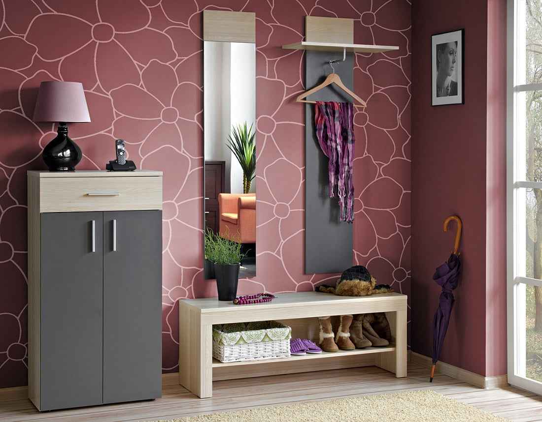 Ensemble meuble & lavabo riho broni set 10 en bois stratifié 100x48x h 525 cm - Clicktofournisseur.com
