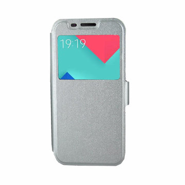 Etui rabattable gris avec ouverture ecran pour samsung galaxy a5 2017 - Clicktofournisseur.com