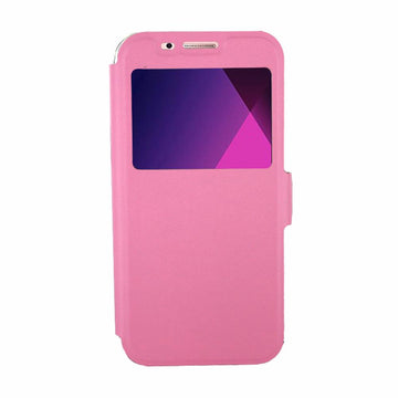 Etui rabattable noir avec ouverture ecran pour huawei honor 6x - Clicktofournisseur.com