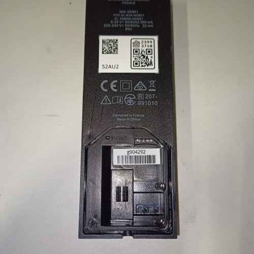 Retour client Ecost Sonnette vidéo intelligente Netatmo NDBDE avec caméra, WiFi, audio bidirectionnel, détection personnelle