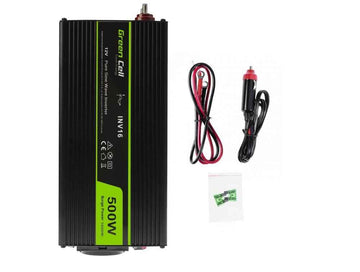 Przetwornica 12V/230V 500W/1000W Czysty sinus