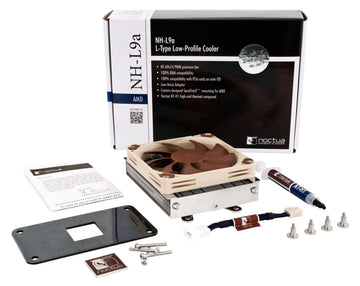 Refroidisseur de processeur Noctua NH-L9a-AM4 9,2 cm, beige, nickel