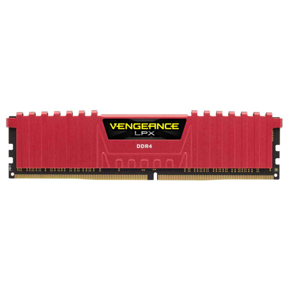 Mémoire DDR Corsair DDR4 8 Go, fréquence 2666 MHz, 1 module, dissipateur thermique, modèle « CMK8GX4M1A2666C16R »
