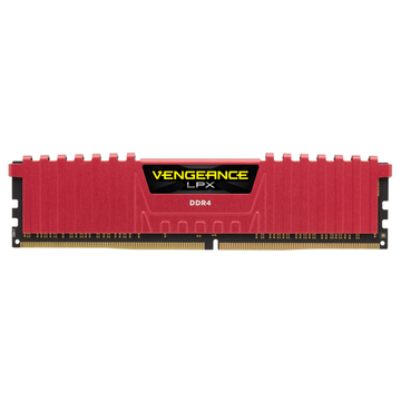 Mémoire DDR Corsair DDR4 8 Go, fréquence 2666 MHz, 1 module, dissipateur thermique, modèle « CMK8GX4M1A2666C16R »