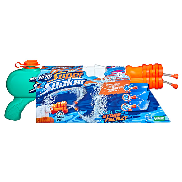 NERF SUPERSOAKER Blaster à eau Hydro Frenzy