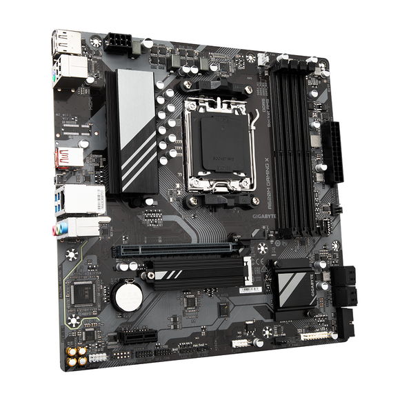 Gigabyte | A620M GAMING XG10 | Processor family AMD | Processor socket AM5 | DDR5 DIMM | Memory slots 4 | Supported hard disk drive interfaces SATA, M.2 | Number of SATA connectors 4 | Chipset AMD A620 | Micro ATX
